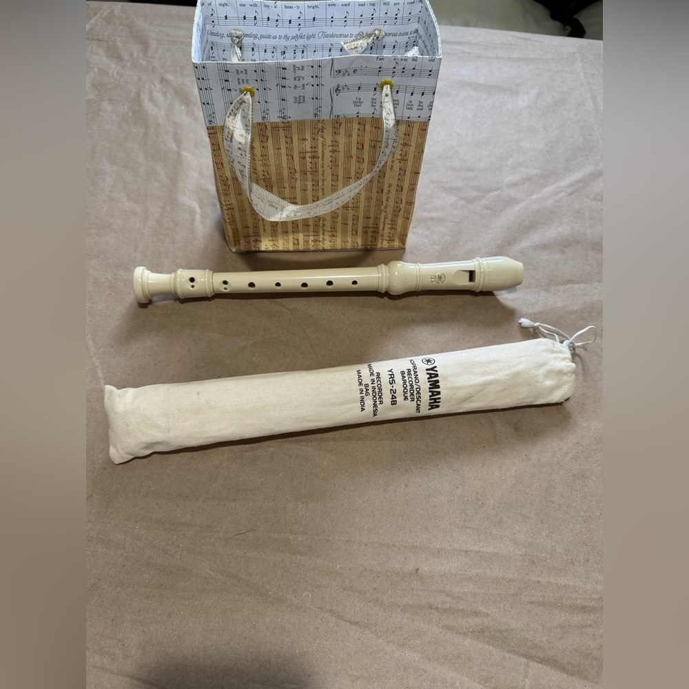 Yamaha recorder Ivory Color New